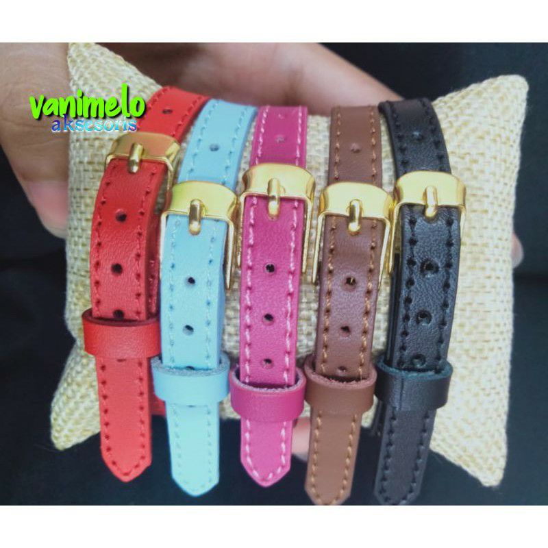 COD✅ Gelang Tangan Wanita Kulit Leather