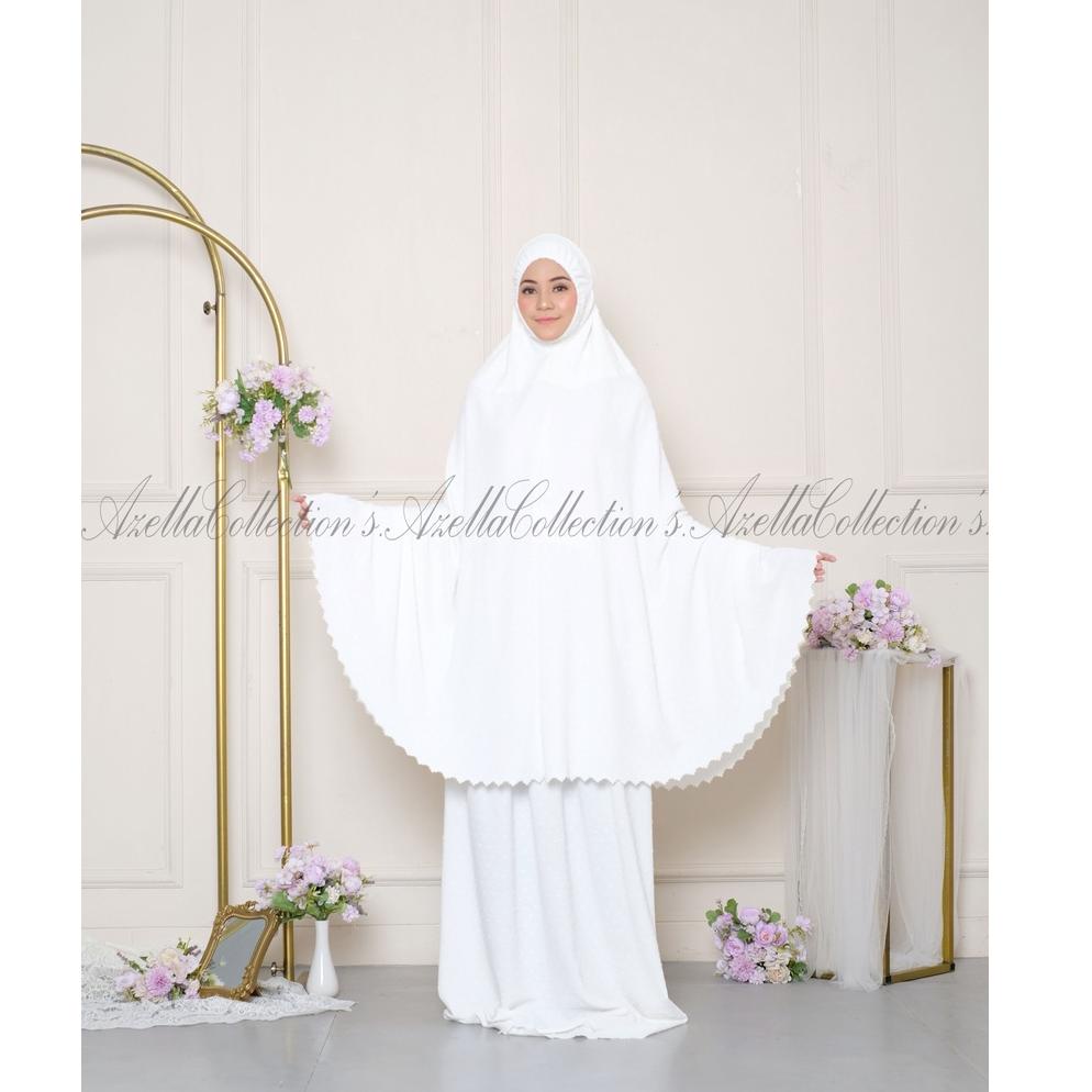 Mukena Lasercut Rayon Crinkle Uragiri –SDG.503555