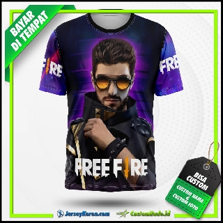 BISA COD BAJU ANAK FREE FIRE DJ ALOK,Jersey Anak Esport ...