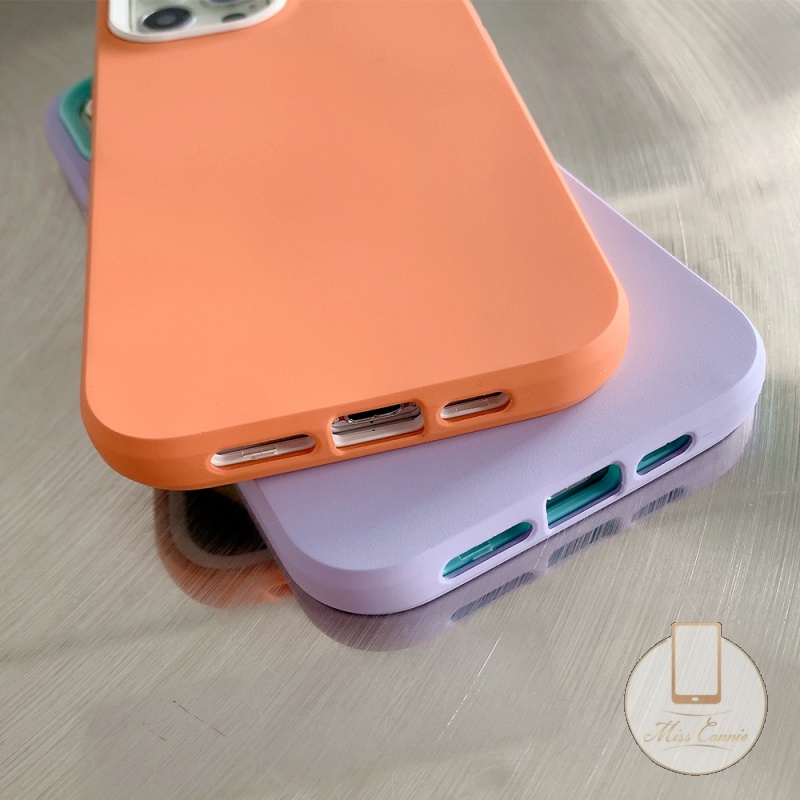 3 In 1 Soft Case Silikon Shockproof Warna Permen Cover Iphone 12 11 Pro Max 12 Xr Xs Max X 7 8 Plus