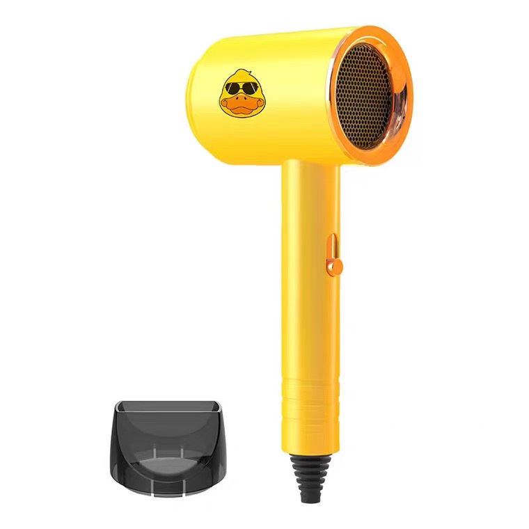 HairDryer pengering rambut motif bebek lucu warna kuning 1000 watt