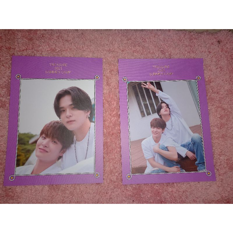 [official] treasure summer camp big photo/postcard asahi jihoon