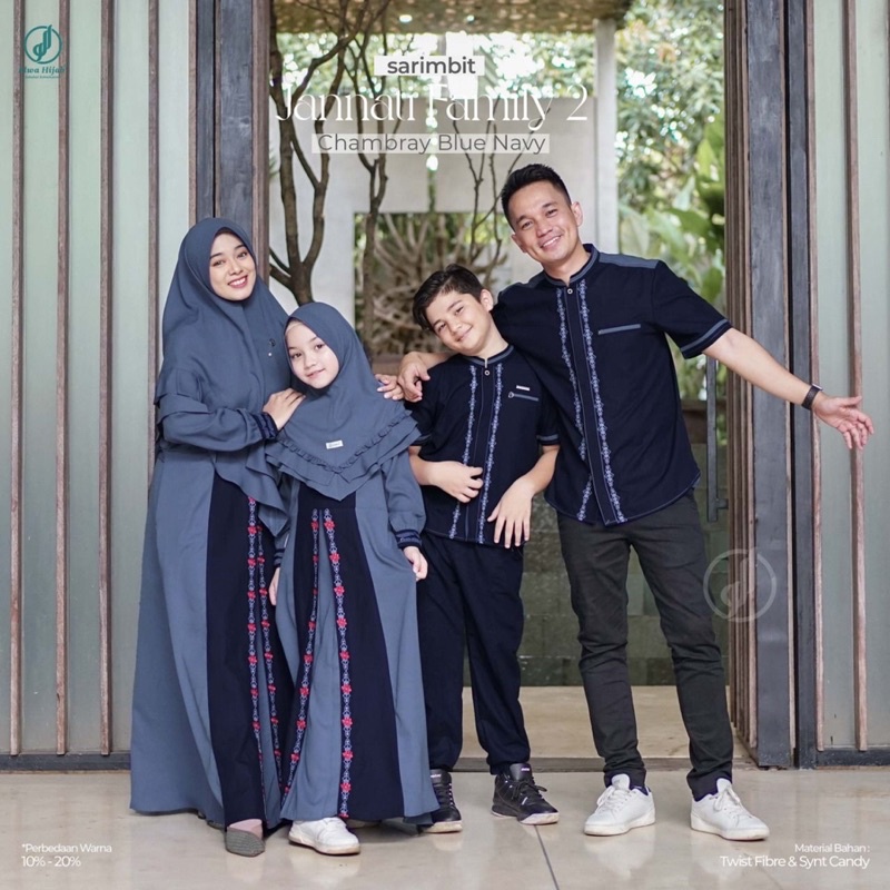 GAMIS ANAK  Jannati Family Series ORIGINAL