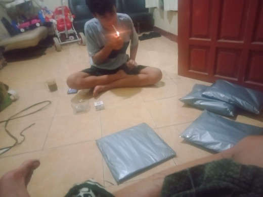 Kemeja Batik Pria Lengan Panjang Size M L Xl Xxl Bswart Batik Hrb026 Kenango Hem Panjang Padi