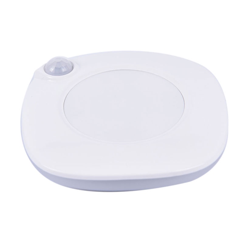 {LUCKID}LED Digital Time Wall Clock With PIR Motion Sensor Night Light Home Clock Lamp