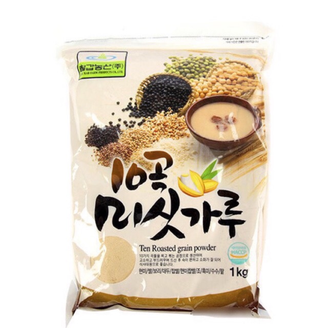 

Chilkab Misugaru Serbuk Minuman Sereal 10 Roasted Grain Powder Drink Korea Sereal Sarapan Sehat