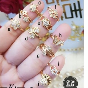 Cincin Xuping Anak (RANDOM) Terlaris C344