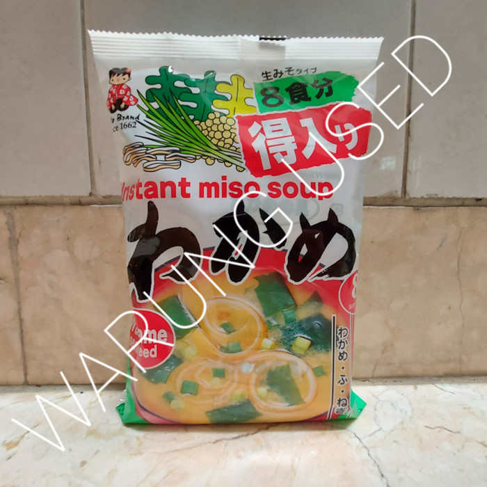 

Ready - Miyasaka Shinshuichi Instant Miso Soup - Wakame Seaweed Rumput Laut