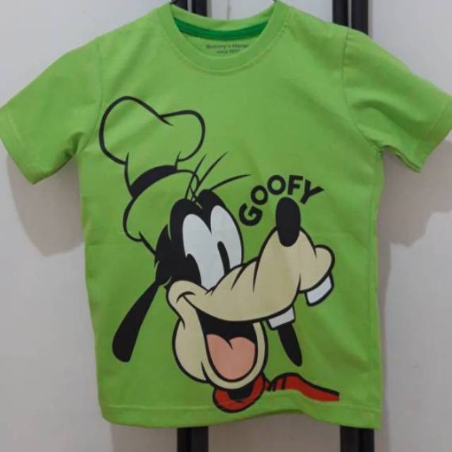 KAOS KATUN ANAK KARAKTER KARTUN GOOFY