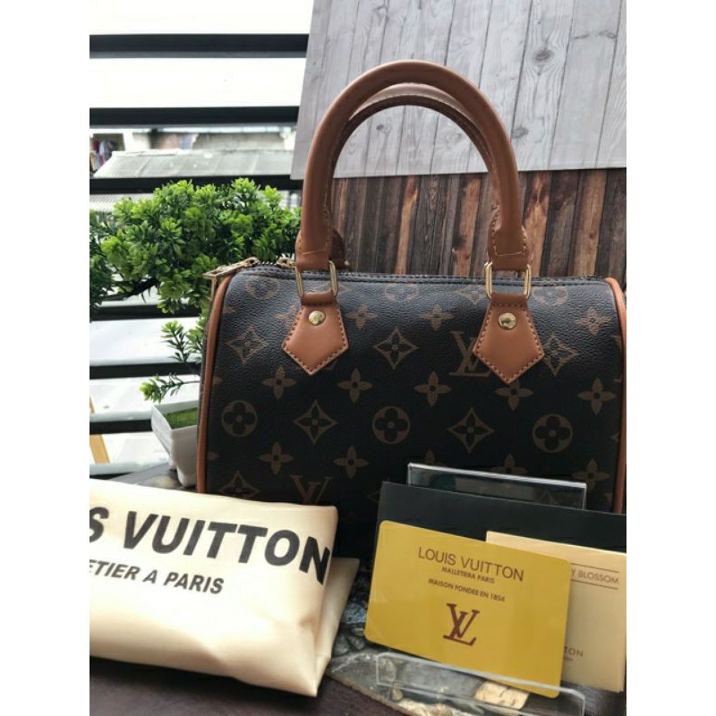 TAS LV MINI FREE BOX+GEMBOK KUNCI+DUSTBAG SATIN