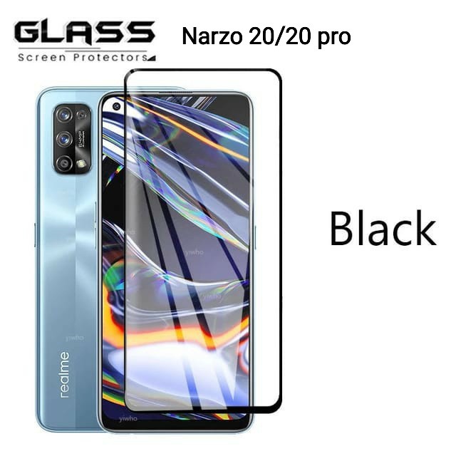 PROMO Paket 2in1 Tempered Glass REALME NARZO 20/20 PRO Anti Gores Kaca Pelindung Kamera Belakang