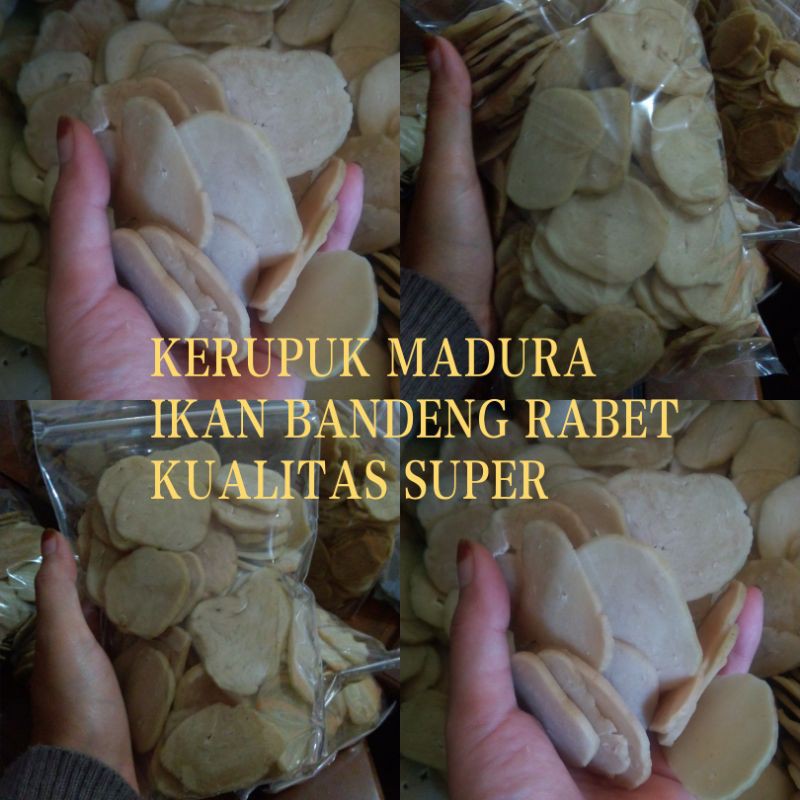 

Kerupuk bandeng rabet madura