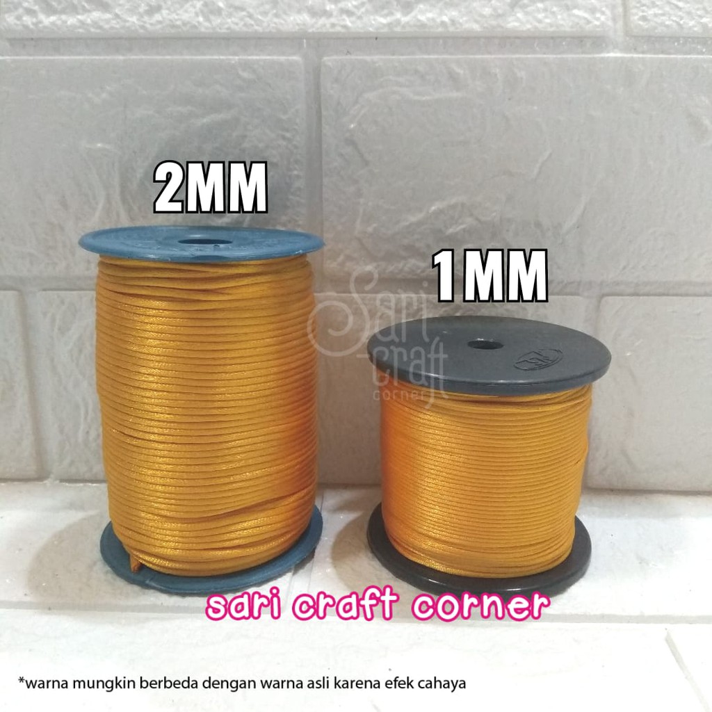 

Tali Cina Satin Emas/Gold – Per Rol