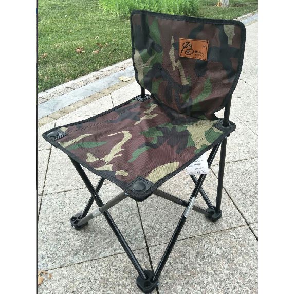 TaffSPORT Kursi Lipat Kursi pancing Kotak Desain Army - Army Green - OMHAODAG