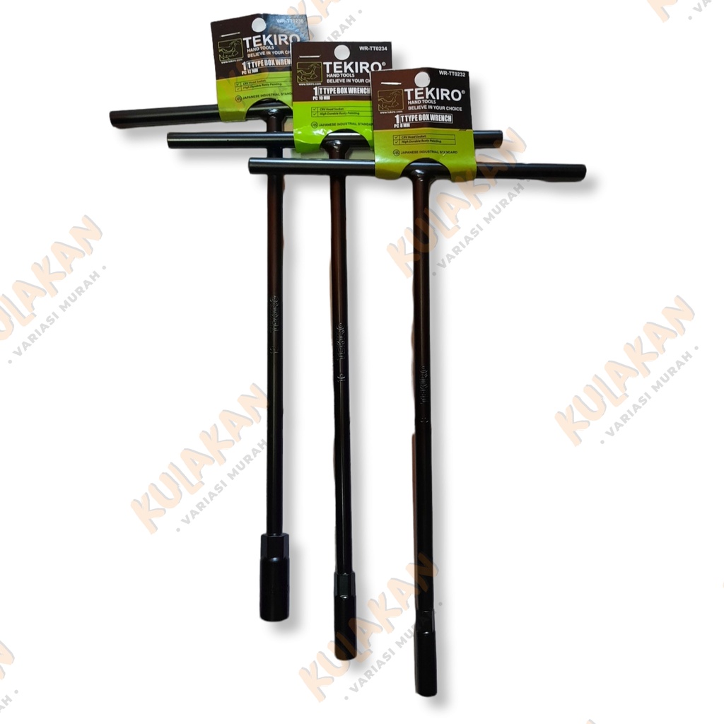 Tekiro Kunci Sok Socket Sock T 8,10,12,14 mm