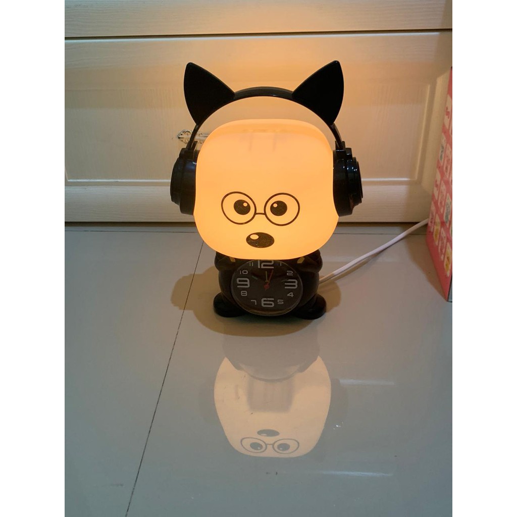 Lampu Tidur Cartoon Desk Lamp Night Light Dan Weker Karakter