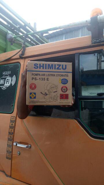 Pompa Air Listrik Sumur Dangkal Otomatis Shimizu Ps-135e / Ps 135e