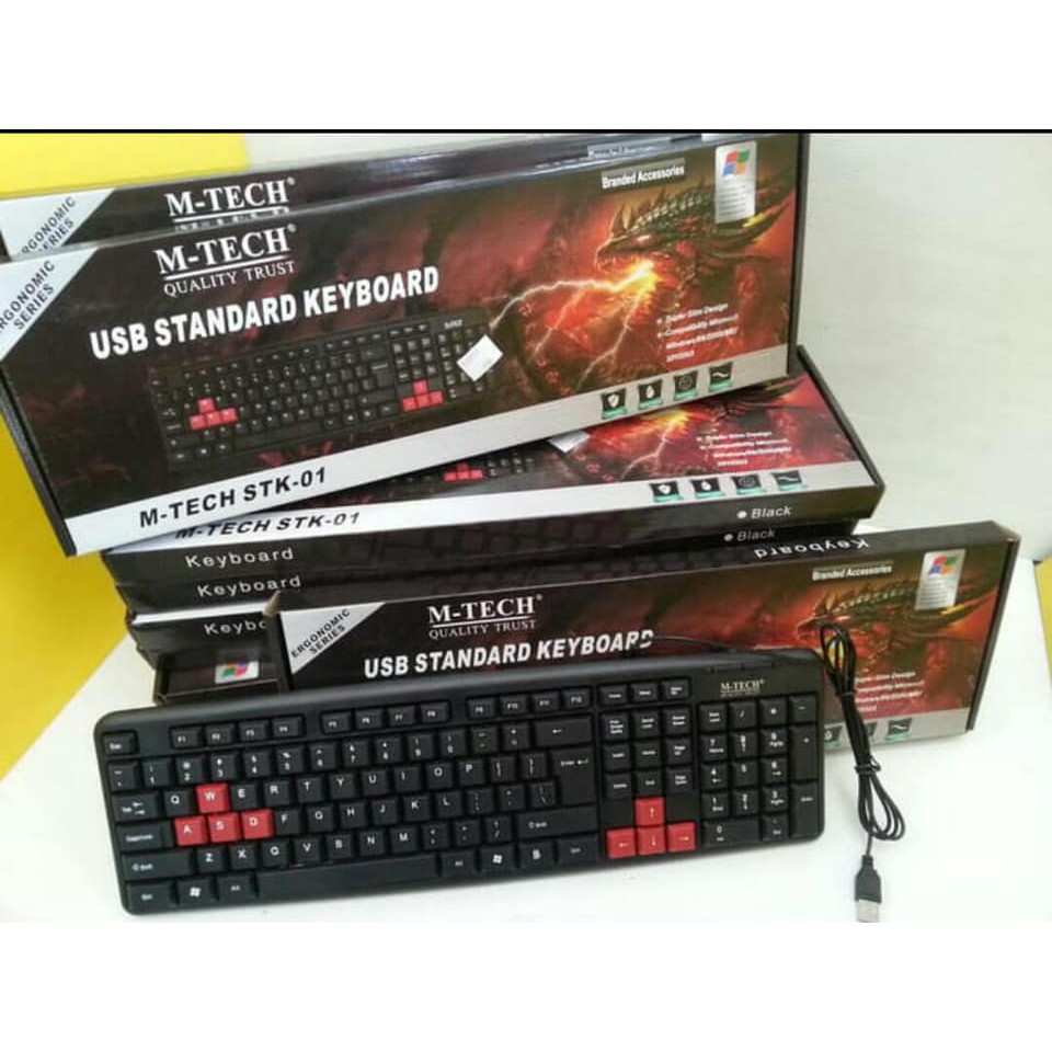 Keyboard Komputer M-tech STK-01 usb