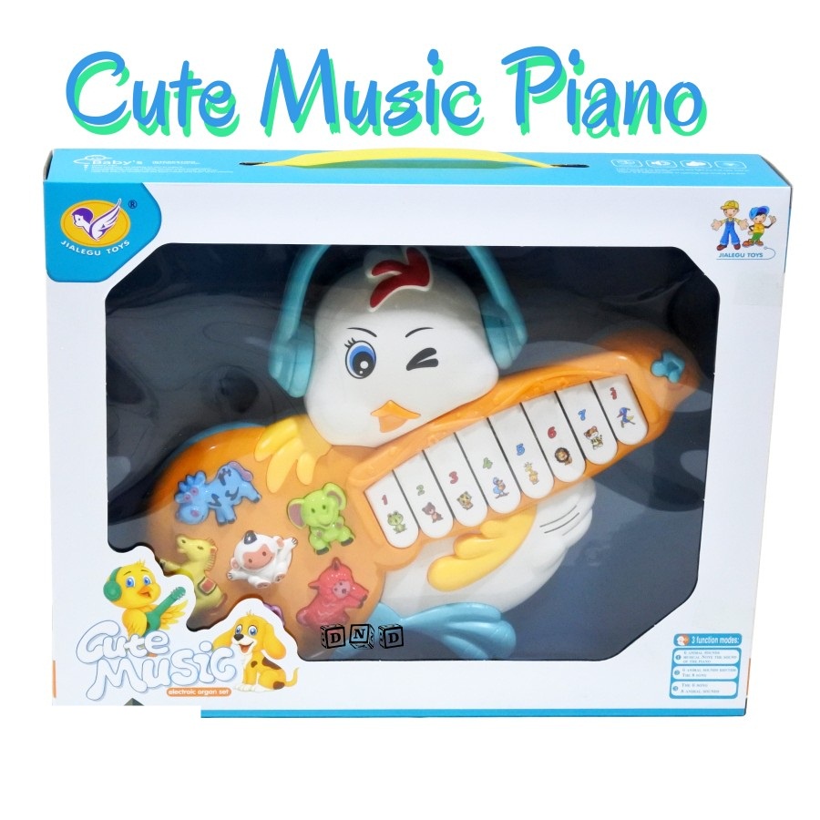 Mainan Anak Cute Music Animal Piano Suara Binatang