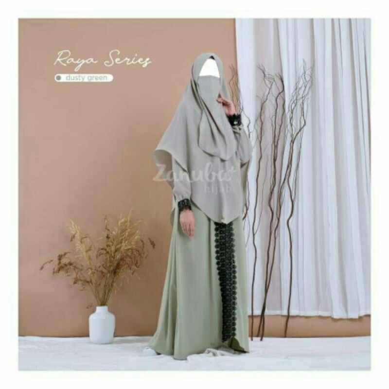 GAMIS RAYA SERIES (GAMIS ONLY) by Zanuba Hijab GAMIS BUSUI FRIENDLY TERLARIS