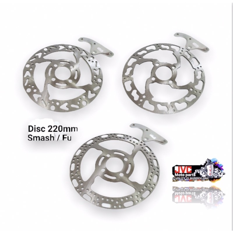 Disc Piringan Cakram Depan Coak Sunstar 220mm + Breket Satria Fu