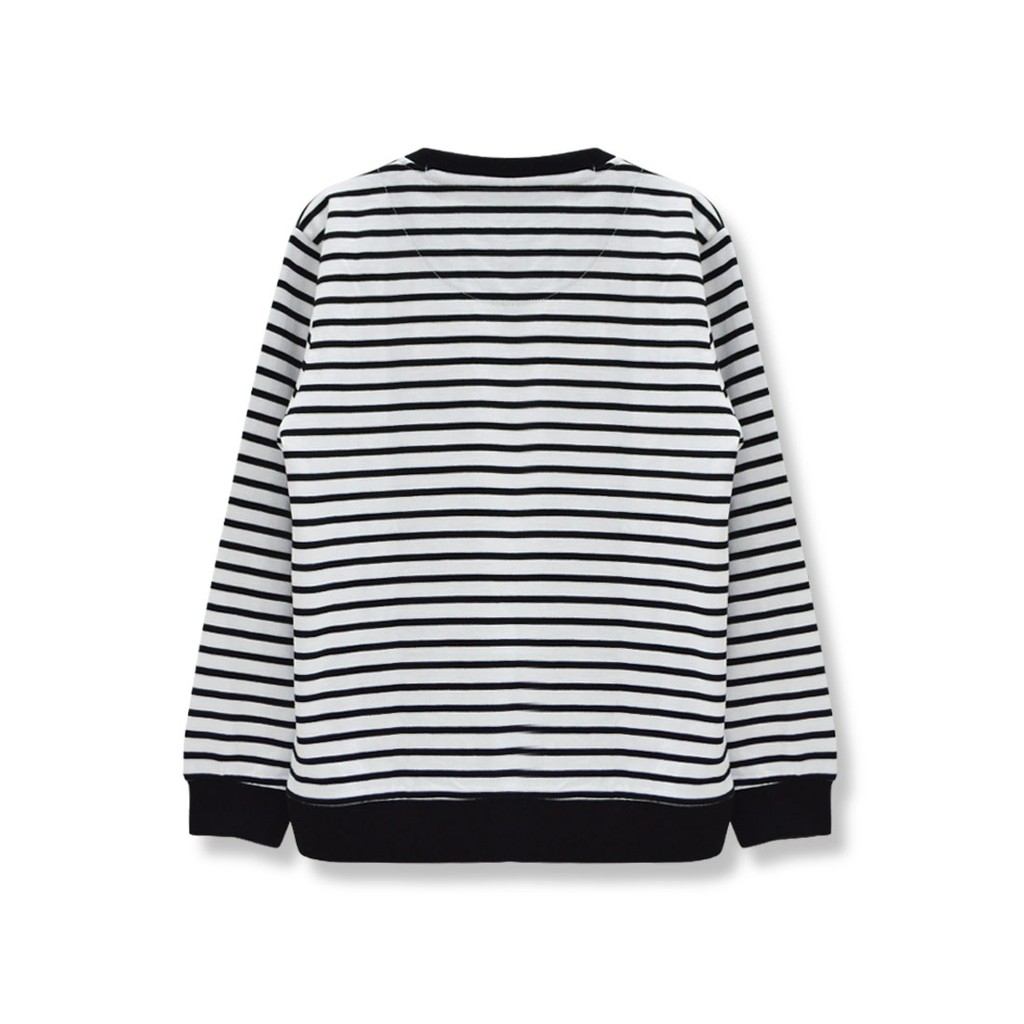 Osella Sweater Anak Laki-Laki Stripe Lengan Panjang White-3
