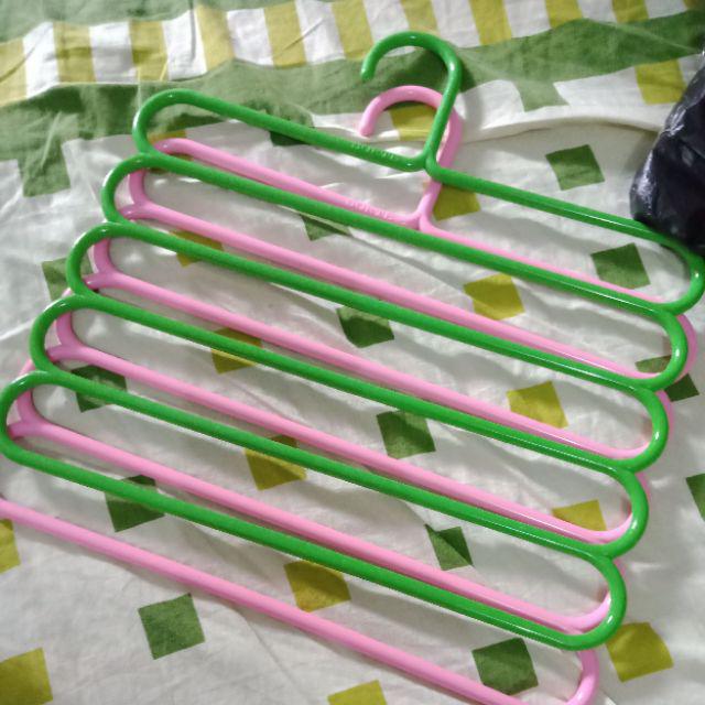 Hanger 5 Susun Gantungan Baju Celana Handuk Serbaguna 5 In 1 Hemat