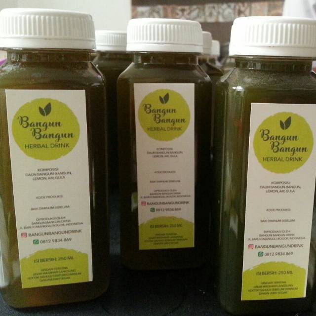 

Jus Bangun Bangun Drink