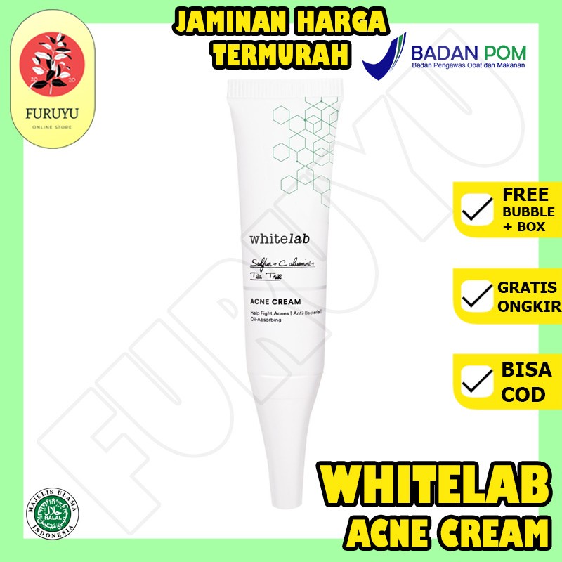 Krim Cream Kulit Sensitif Ber Jerawat Whitelab Acne Series Original