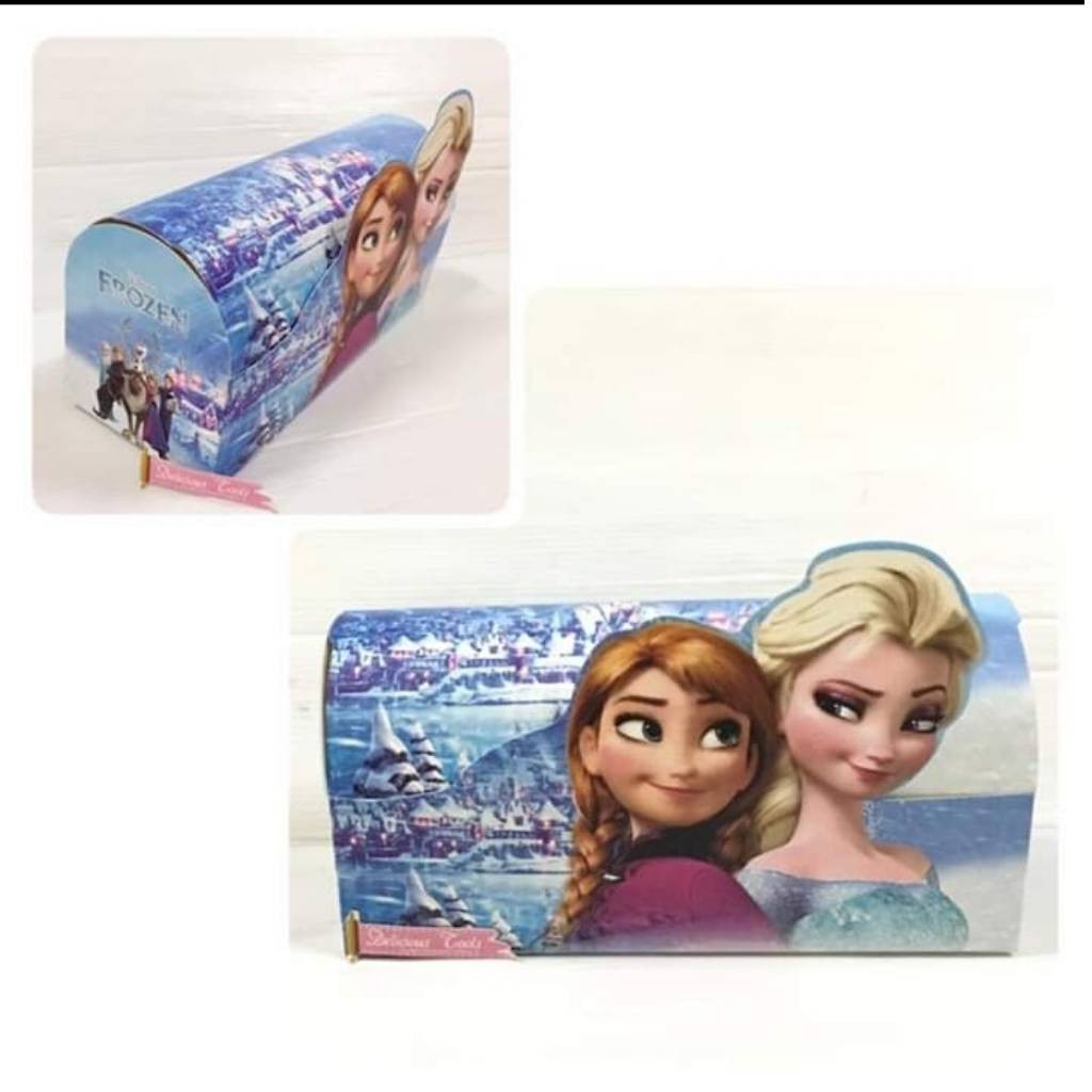 

PC064 Frozen Blue Cake Box snack puding goodie bag snack