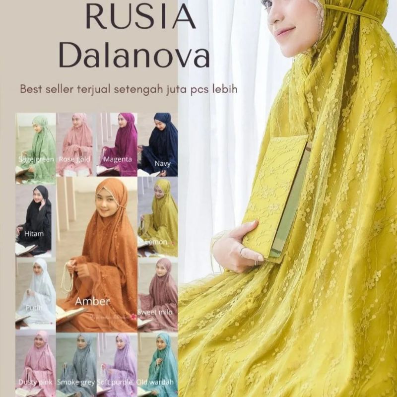 mukena Rusia dalanova