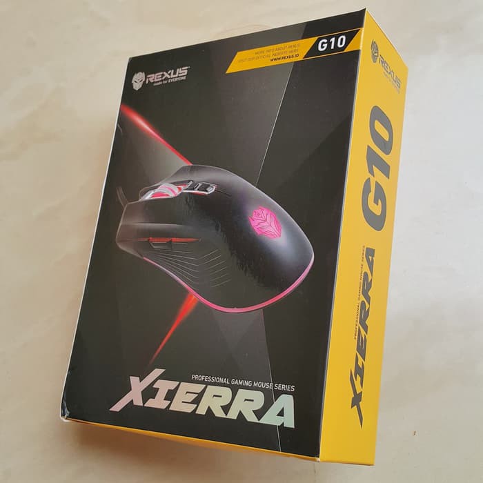 Mouse Gaming 7D Rexus Xierra G10