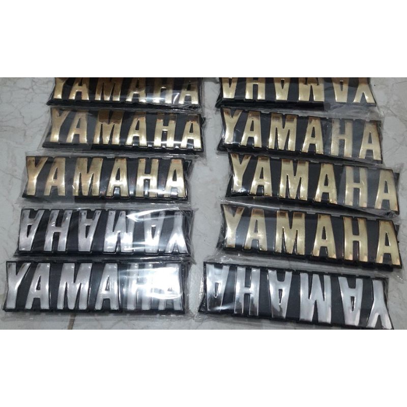 EMBLEM YAMAHA TANGKI RX KING SEPASANG