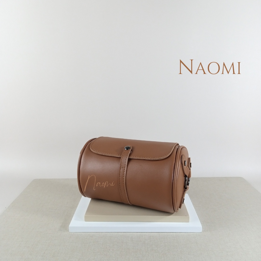 NAOMI - Lauren Shoulder Bag Import - Tas Fashion Wanita - Tas guling - Pillow Bag - Tas Kulit Wanita -  Tas Selempang Kulit Wanita - Tas Wanita - Tas Naomi - Naomi Bag