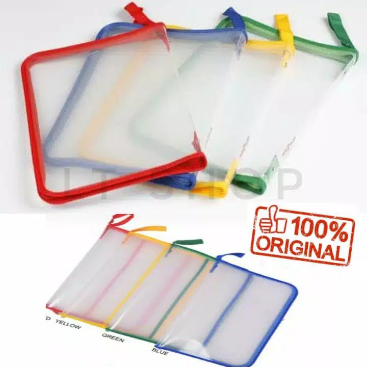

Map Plastik Resleting Zipper Bag Sejati SJ-2001