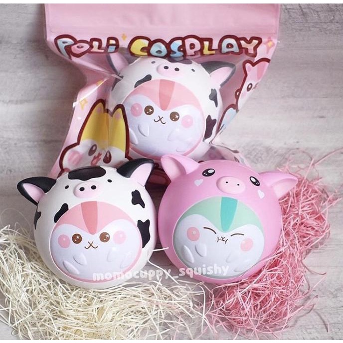 Squishy licensed poli cosplay by popular boxes (squishy hamster kostum ---Terbaru---