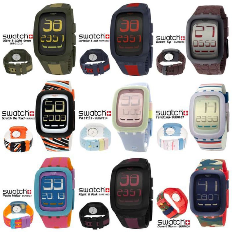 BATERAI JAM TANGAN SWATCH TOUCH SCREEN ORIGINAL