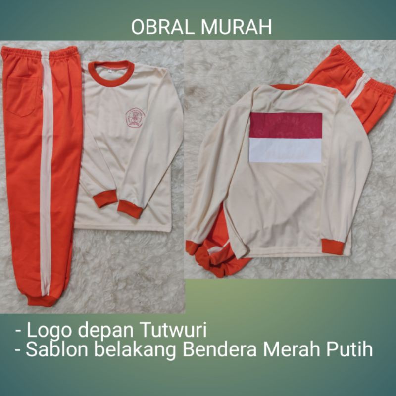 Stelan Olahraga Anak Sd Smp Baju Olahraga Seragam Sd Shopee Indonesia