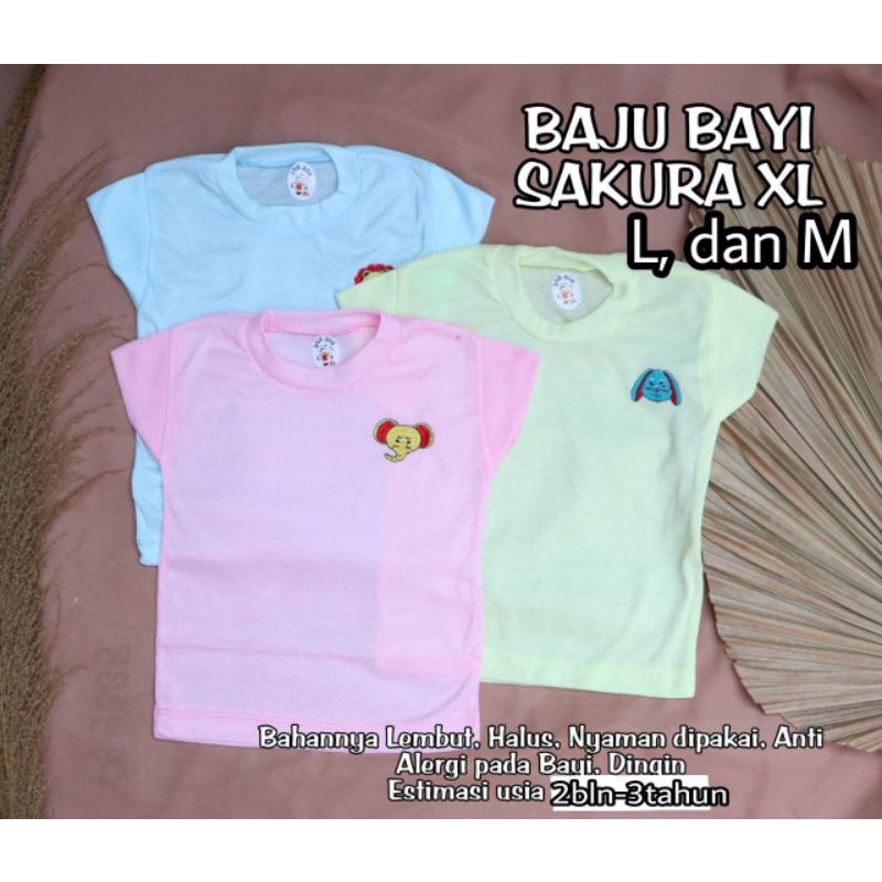 [ TERMURAH ] BAJU ANAK | KAOS ANAK SAKURA | KAOS ANAK HARIAN | KAOS MURAH