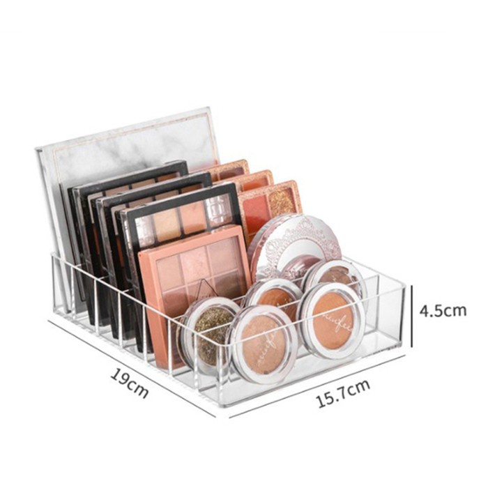 Rak Kosmetik Acrylic Besar - Laci Organizer Akrilik Eyeshadow Makeup