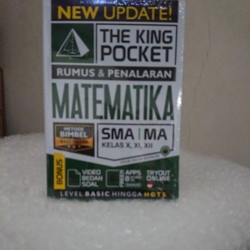 NEW UPDATE: THE KING POCKET RUMUS&PENALARAN MATEMATIKA SMA//ORI