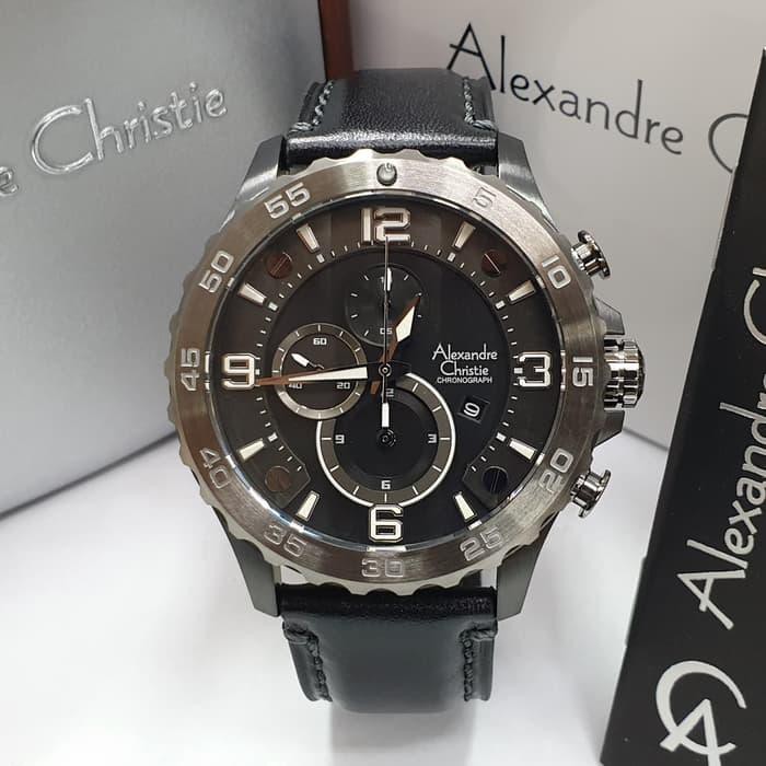 Alexandre Christie AC 6505 Full Black Pria Alexandre Christie AC6505 Best Seller