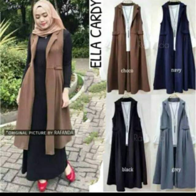 TERMURAH!! DELLA CARDI / CARDIGAN KEREN / OUTER / BLEZER