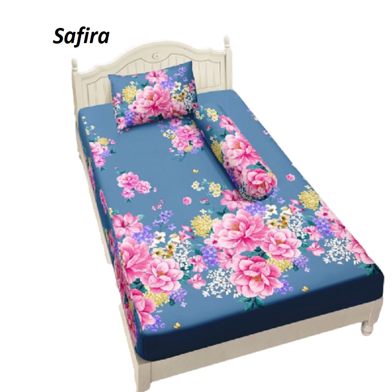 Ss Sprei Aloha 120 120x200 Single Size No 3 Corak Printing Internal Lady Rose Group