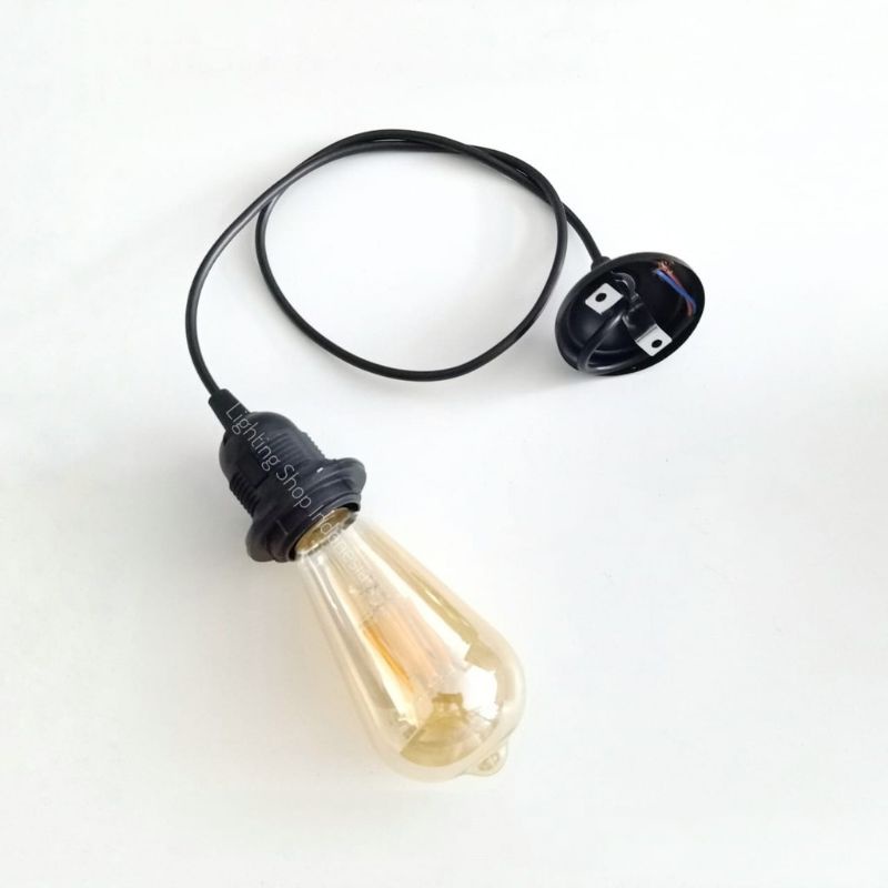 LAMPU GANTUNG HIAS MINIMALIS DEKORASI RUANG 1 CABANG