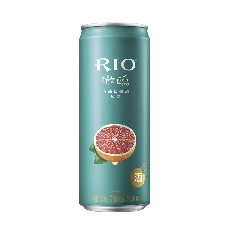 RIO Light 330ml / Rio Cocktail 3% / 鸡尾酒 / Rio Minuman Soda / Botol Ramping