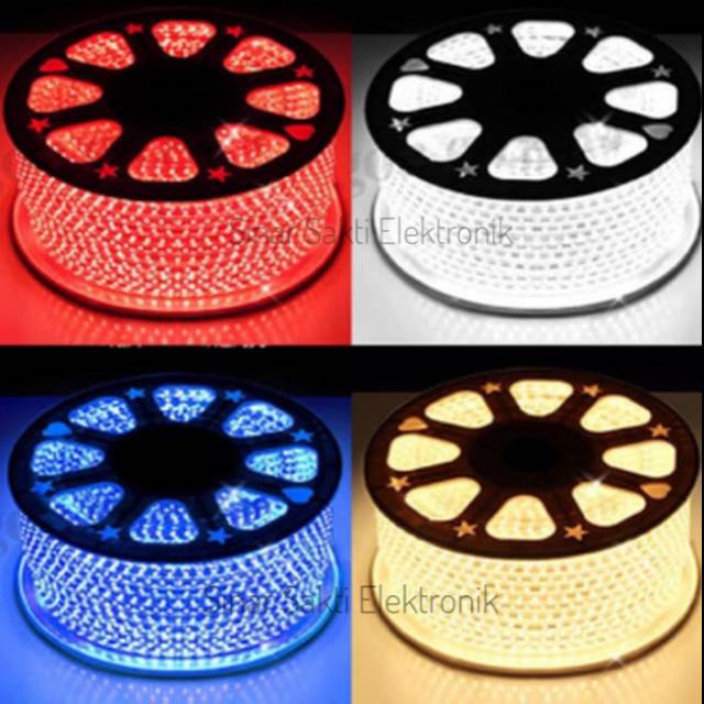 Lampu Selang Led Strip 5050 / 220 volt ( per meter ) dekorasi tumblr