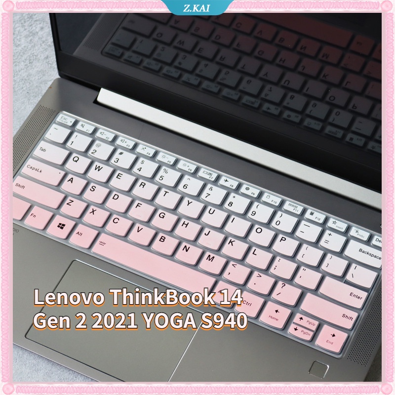 Film Pelindung Keyboard Laptop Lenovo ThinkBook 14 &quot;Gen 2 2021 YOGA S940 Bahan Silikon TPU Anti Air (ZK)