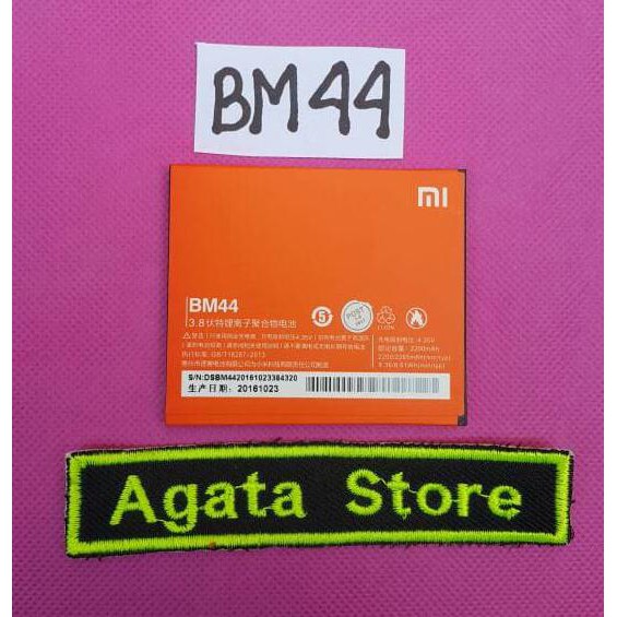 Baterai Battery Xiaomi Redmi 2 ( Bm44 ) Original 100%, Batre Ori