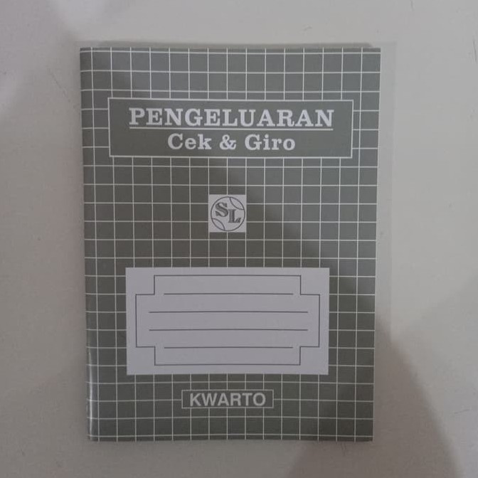 

Buku Pengeluaran Cek & Giro Kwarto SL